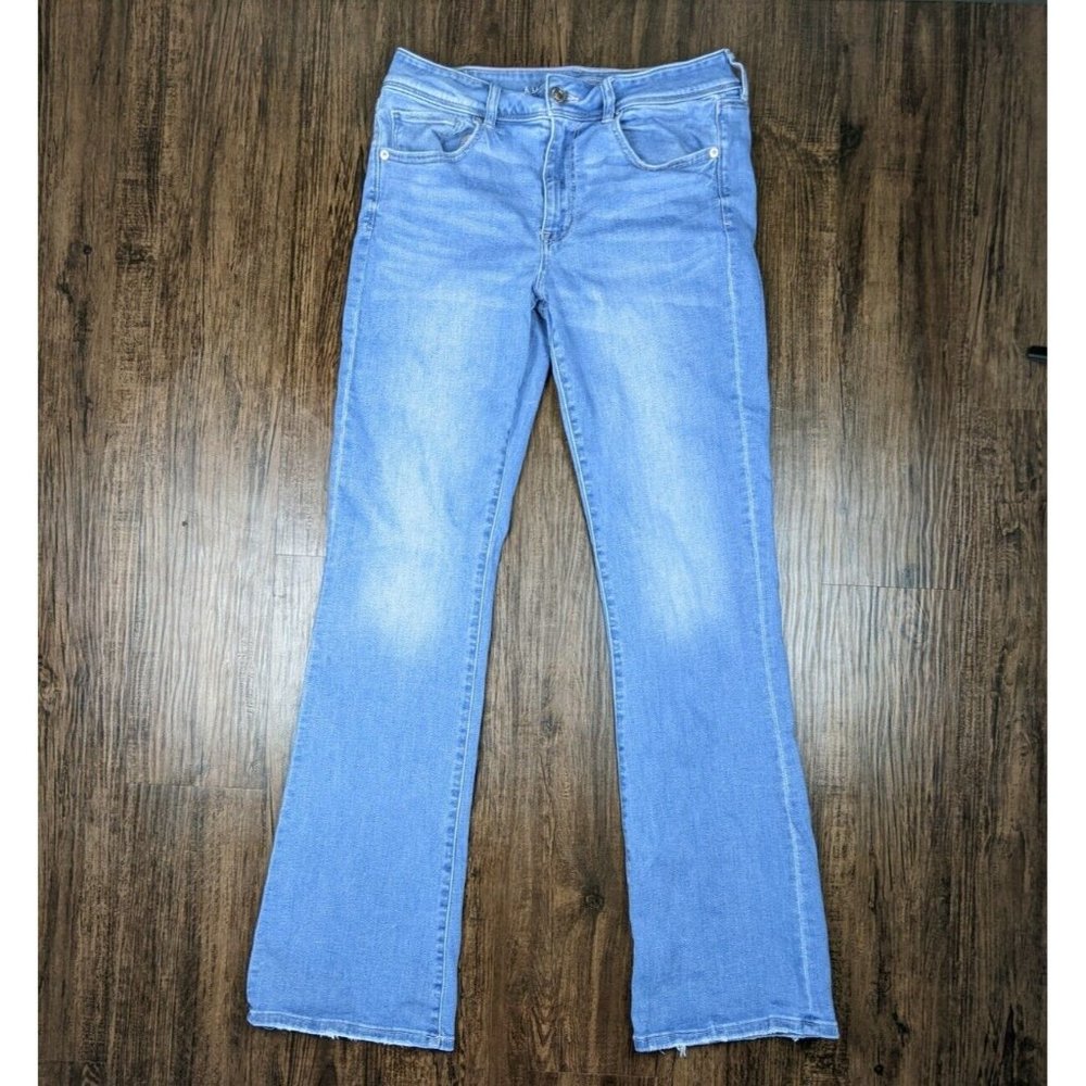 Women’s Light Blue Flared Jeans